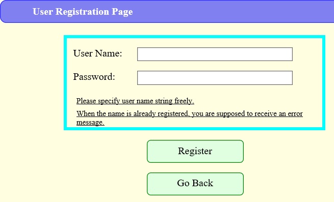 UserRegistrationPage